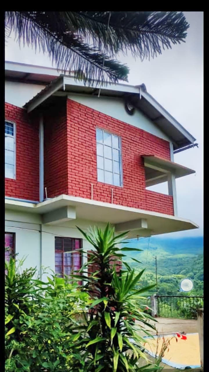 View from Ecotone homestay overlooking the hills